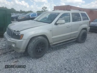 2007 Jeep Grand Cherokee Overland with VIN 1J8HR68227C579883, listed as a Copart auction lot 65282225 with 224,059 mi miles and Clean title. Bid and sale history available at DreamBid. Image 1.