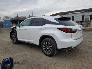 2020 Lexus RX with VIN 2T2HZMDA3LC221455, listed as a Copart auction lot 50994835 with 41,324 mi miles and Salvage Title. Bid and sale history available at carsss.com. Image 2.