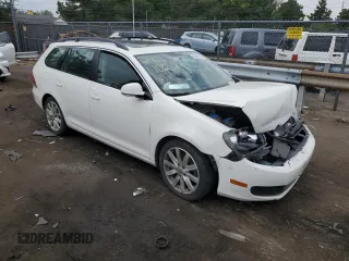 2012 Volkswagen Jetta SportWagen SE with VIN 3VWPP7AJ1CM616606, listed as a Copart auction lot 63988374 with 0 mi miles and Salvage Title. Bid and sale history available at carsss.com. Image 4.