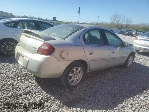 2005 Dodge Neon SXT with VIN 1B3ES56C05D279319, listed as a Copart auction lot 49313635 with 152,750 mi miles and Salvage Title. Bid and sale history available at carsss.com. Image 3.