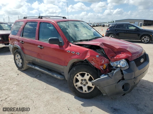 2006 Ford Escape XLT with VIN 1FMYU03176KA68395, listed as a Copart auction lot 60214814 with 0 mi miles and Salvage Title. Bid and sale history available at carsss.com. Image 4.
