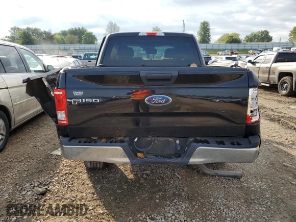2017 Ford F-150 XL with VIN 1FTEW1E85HFB14965, listed as a Copart auction lot 69832493 with 71,955 mi miles and Salvage title. Bid and sale history available at DreamBid. Image 6.