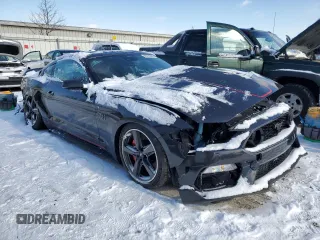 2022 Ford Mustang Mach 1 with VIN 1FA6P8R00N5555053, listed as a Copart auction lot 45270985 with Not provided miles and Salvage title. Bid and sale history available at DreamBid. Image 4.