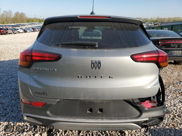 2025 Buick Encore GX Preferred z VIN KL4AMBSP7SB005664, wystawiony jako Copart lot #50201675 z przebiegiem 12 793 mil mil oraz Szkoda całkowita • Salvage title. Historia ofert i sprzedaży dostępna na DreamBid. Obrazek 6.