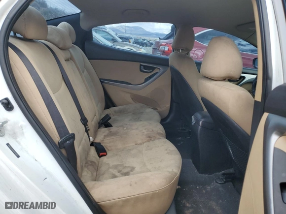 2013 Hyundai Elantra GLS PZEV with VIN 5NPDH4AE6DH293469, listed as a Copart auction lot 51676485 with 210,555 mi miles and Clean Title. Bid and sale history available at carsss.com. Image 10.