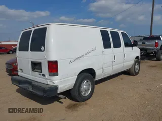 2012 Ford Econoline Cargo Commercial with VIN 1FTNE1EW0CDB20193, listed as a IAAI auction lot 40970101 with 353,006 mi miles and . Bid and sale history available at DreamBid. Image 4.