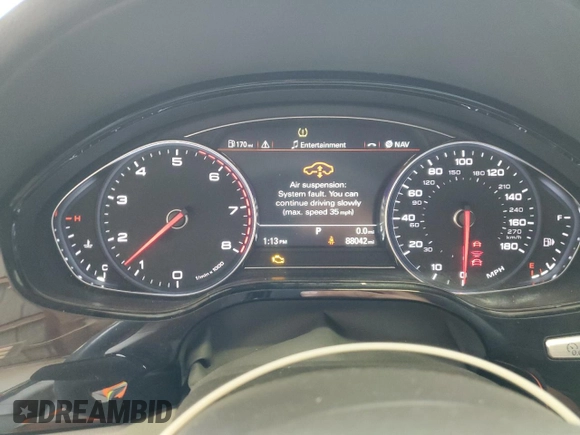 2013 Audi A8 4.0L с VIN WAUR2AFD6DN020907, выставлен на аукционе Copart как лот 54742325 с пробегом 88 042 миль миль и Списание • Salvage title. История ставок и продаж доступна на DreamBid. Изображение 9.