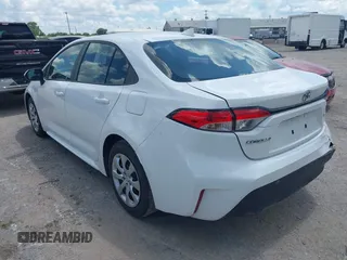 2024 Toyota Corolla LE with VIN 5YFB4MDE9RP167499, listed as a IAAI auction lot 42585208 with 22,842 mi miles and . Bid and sale history available at DreamBid. Image 3.