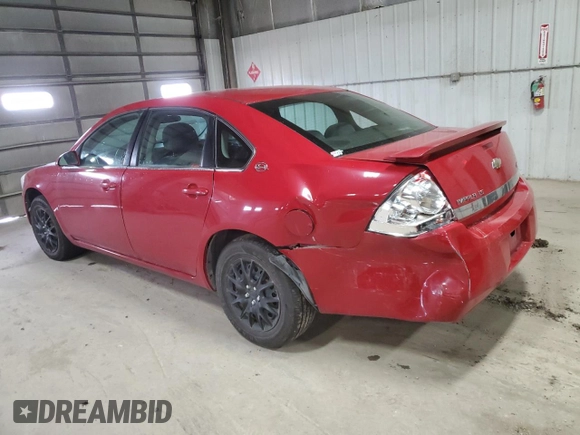 2008 Chevrolet Impala LS z VIN 2G1WB55K389183688, wystawiony jako Copart lot #51533275 z przebiegiem 193 789 mil mil oraz Szkoda całkowita • Salvage title. Historia ofert i sprzedaży dostępna na DreamBid. Obrazek 2.