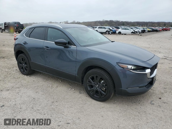 2023 Mazda CX-30 S Preferred with VIN 3MVDMBCM7PM530374, listed as a Copart auction lot 51265855 with 29,439 mi miles and Salvage Title. Bid and sale history available at DreamBid. Image 4.