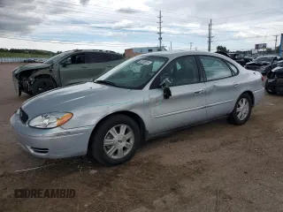 2005 Ford Taurus SEL with VIN 1FAFP56U65A274467, listed as a Copart auction lot 62590915 with 75,199 mi miles and Salvage title. Bid and sale history available at DreamBid. Image 1.