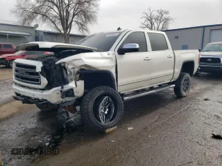 2014 GMC Sierra 1500 SLT z VIN 3GTU2VEC1EG208550, wystawiony jako Copart lot #84480224 z przebiegiem 162 196 mil mil oraz Szkoda całkowita • Salvage title. Historia ofert i sprzedaży dostępna na DreamBid. Obrazek 1.