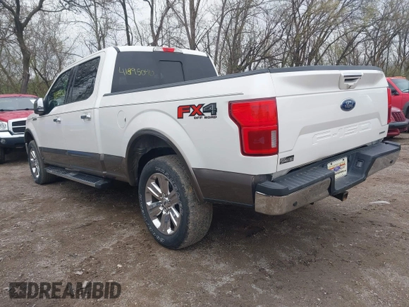 2019 Ford F-150 XL with VIN 1FTFW1E49KFC42215, listed as a IAAI auction lot 41895040 with 85,657 mi miles. Bid and sale history available at carsss.com. Image 17.