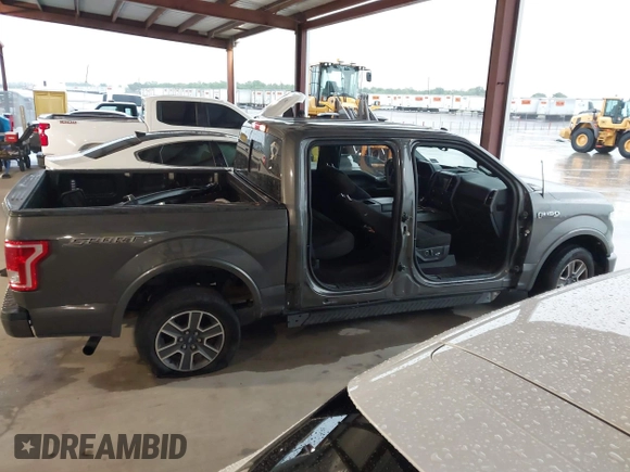 2017 Ford F-150 XL with VIN 1FTEW1CG5HKC60008, listed as a IAAI auction lot 39516967 with 145,413 mi miles. Bid and sale history available at carsss.com. Image 14.