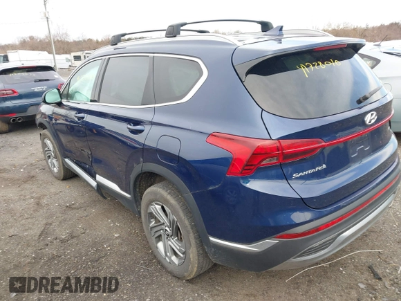 2022 Hyundai Santa Fe SEL with VIN 5NMS2DAJ8NH443618, listed as a IAAI auction lot 41728010 with 77,066 mi miles. Bid and sale history available at carsss.com. Image 3.