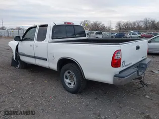 2005 Toyota Tundra SR5 with VIN 5TBBT44145S472290, listed as a IAAI auction lot 41030814 with 159,098 mi miles. Bid and sale history available at carsss.com. Image 3.