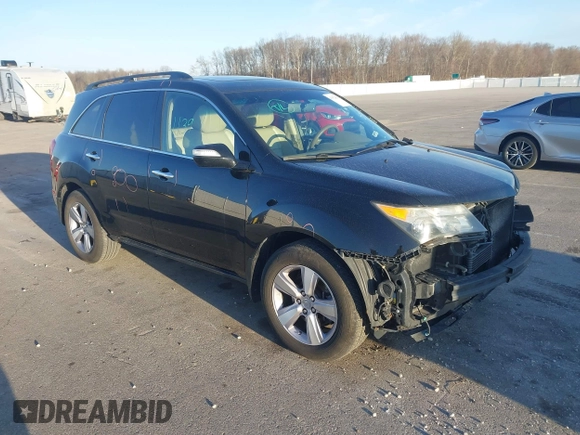 2013 Acura MDX with VIN 2HNYD2H25DH508128, listed as a IAAI auction lot 41822621 with 168,231 mi miles. Bid and sale history available at carsss.com. Image 1.