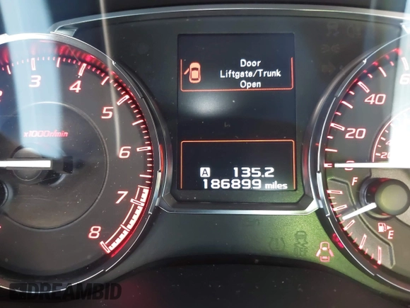 2017 Subaru WRX z VIN JF1VA1B63H9811377, wystawiony jako IAAI lot #42248756 z przebiegiem 186 899 mil mil oraz . Historia ofert i sprzedaży dostępna na DreamBid. Obrazek 15.