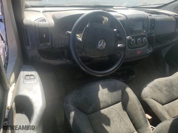 2019 Ram ProMaster Cargo Van with VIN 3C6TRVBG2KE561103, listed as a Copart auction lot 79913624 with 62,813 mi miles and Salvage Title. Bid and sale history available at carsss.com. Image 8.