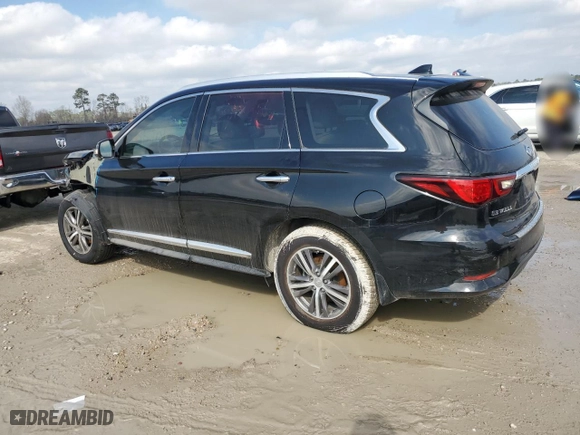 2019 Infiniti QX60 PURE with VIN 5N1DL0MN1KC508845, listed as a Copart auction lot 43188295 with NaN miles and Salvage Title. Bid and sale history available at carsss.com. Image 2.