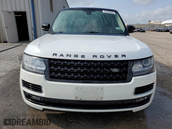 2013 Land Rover Range Rover SC z VIN SALGS2EF0DA108709, wystawiony jako Copart lot #55350935 z przebiegiem 143 550 mil mil oraz Czysty tytuł • Clean title. Historia ofert i sprzedaży dostępna na DreamBid. Obrazek 5.