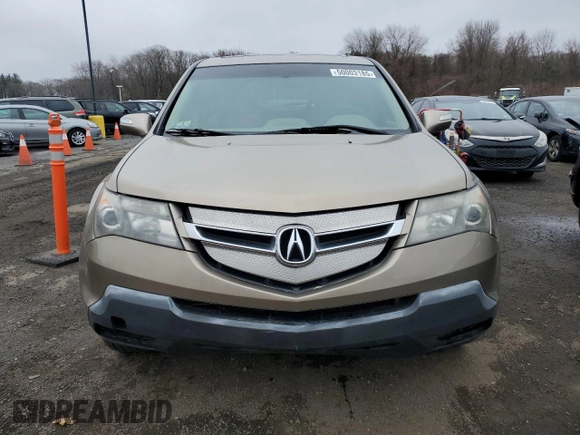 2008 Acura MDX Tech Pkg with VIN 2HNYD28318H520372, listed as a Copart auction lot 50003185 with 161,194 mi miles and Clean Title. Bid and sale history available at carsss.com. Image 5.