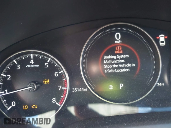 2021 Mazda 3 S z VIN JM1BPAAL8M1321402, wystawiony jako IAAI lot #41693911 z przebiegiem 35 144 mil mil oraz . Historia ofert i sprzedaży dostępna na DreamBid. Obrazek 16.