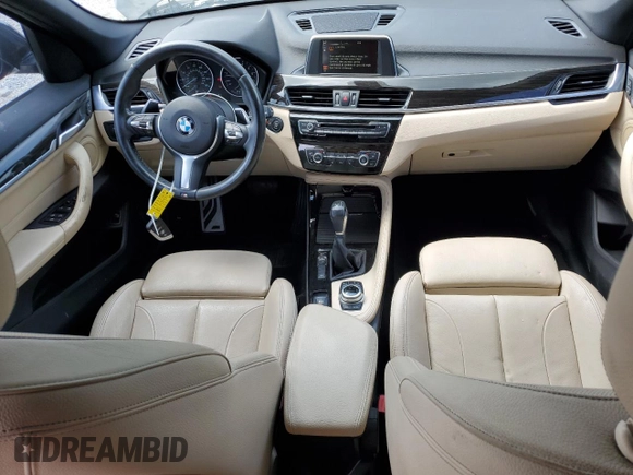 2017 BMW X1 xDrive28i with VIN WBXHT3C30H5F87810, listed as a Copart auction lot 55108255 with 66,578 mi miles and Clean Title. Bid and sale history available at DreamBid. Image 8.