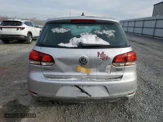 2013 Volkswagen Golf TDI w/Sunroof & Nav with VIN WVWNM7AJ2DW130973, listed as a Copart auction lot 42105645 with 162,232 mi miles and Salvage Title. Bid and sale history available at carsss.com. Image 6.