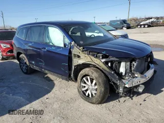 2020 Honda Pilot EX-L z VIN 5FNYF6H51LB032126, wystawiony jako Copart lot #52308595 z przebiegiem 68 339 mil mil oraz Szkoda całkowita • Salvage title. Historia ofert i sprzedaży dostępna na DreamBid. Obrazek 4.