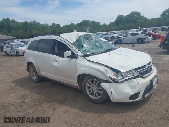 2017 Dodge Journey SXT z VIN 3C4PDCBG8HT534473, wystawiony jako IAAI lot #42351286 z przebiegiem 127 917 mil mil oraz . Historia ofert i sprzedaży dostępna na DreamBid. Obrazek 1.