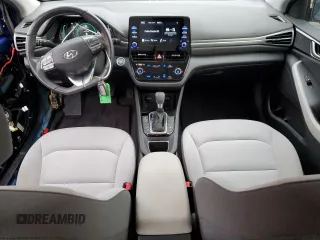 2021 Hyundai Ioniq SE with VIN KMHC75LCXMU248732, listed as a Copart auction lot 85271834 with 57,935 mi miles and Salvage Title. Bid and sale history available at DreamBid. Image 8.