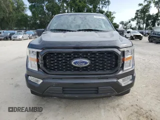 2021 Ford F-150 XL z VIN 1FTEW1C56MFC20358, wystawiony jako Copart lot #58747135 z przebiegiem 112 488 mil mil oraz Szkoda całkowita • Salvage title. Historia ofert i sprzedaży dostępna na DreamBid. Obrazek 5.