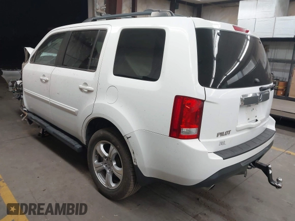 2014 Honda Pilot EX-L with VIN 5FNYF3H54EB025687, listed as a IAAI auction lot 41867694 with 1 mi miles. Bid and sale history available at carsss.com. Image 3.