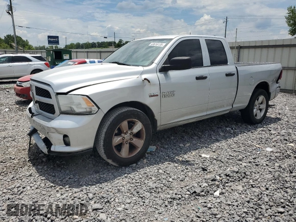 2015 Ram 1500 Express z VIN 1C6RR6FT1FS620104, wystawiony jako Copart lot #63616135 z przebiegiem 123 537 mil mil oraz Szkoda całkowita • Salvage title. Historia ofert i sprzedaży dostępna na DreamBid. Obrazek 1.