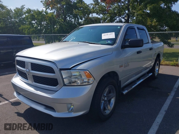 2014 Ram 1500 Express with VIN 1C6RR7KT0ES232436, listed as a IAAI auction lot 40307437 with 135,906 mi miles. Bid and sale history available at carsss.com. Image 17.