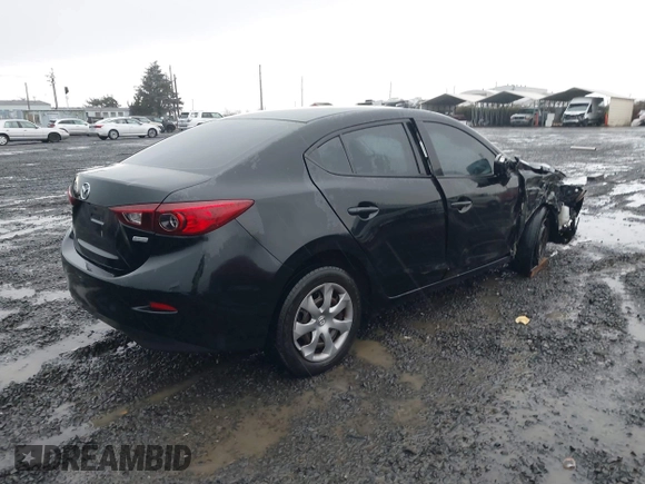 2016 Mazda 3 i Sport with VIN JM1BM1T7XG1308342, listed as a IAAI auction lot 41518407 with 194,967 mi miles and . Bid and sale history available at DreamBid. Image 4.