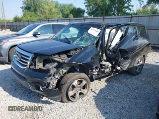 2013 Honda Pilot EX-L with VIN 5FNYF4H67DB045560, listed as a IAAI auction lot 42475666 with 108,938 mi miles and . Bid and sale history available at DreamBid. Image 2.