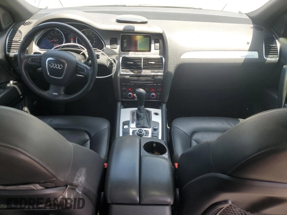 2011 Audi Q7 S line with VIN WA1DGAFE7BD007510, listed as a Copart auction lot 57494655 with 146,779 mi miles and Salvage title. Bid and sale history available at DreamBid. Image 8.