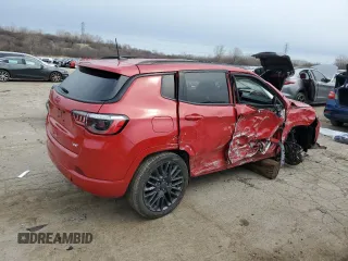 2022 Jeep Compass (RED) Edition с VIN 3C4NJDCB7NT211830, выставлен на аукционе Copart как лот 50802355 с пробегом 63 090 миль миль и На запчасти • Non repairable. История ставок и продаж доступна на DreamBid. Изображение 3.