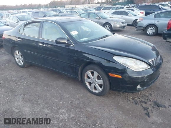 2005 Lexus ES with VIN JTHBA30G655112802, listed as a IAAI auction lot 41766169 with Not Provided miles. Bid and sale history available at carsss.com. Image 1.