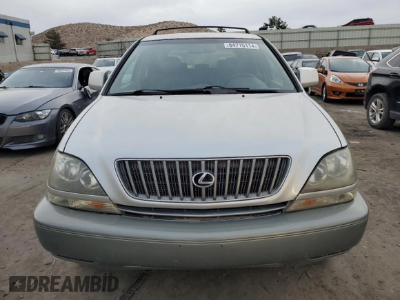 1999 Lexus RX 300 Luxury SUV with VIN JT6HF10UXX0062758, listed as a Copart auction lot 84715114 with 129,039 mi miles and Clean Title. Bid and sale history available at carsss.com. Image 5.