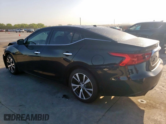 2016 Nissan Maxima SV with VIN 1N4AA6AP4GC906408, listed as a Copart auction lot 52618285 with 122,445 mi miles and Salvage Title. Bid and sale history available at DreamBid. Image 2.