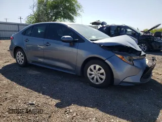 2020 Toyota Corolla L with VIN 5YFDPRAE5LP046994, listed as a Copart auction lot 48740605 with 91,312 mi miles and Salvage Title. Bid and sale history available at carsss.com. Image 4.