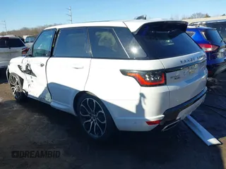 2021 Land Rover Range Rover Sport HSE Dynamic with VIN SALWR2SE4MA768271, listed as a IAAI auction lot 41560389 with 43,463 mi miles. Bid and sale history available at carsss.com. Image 3.