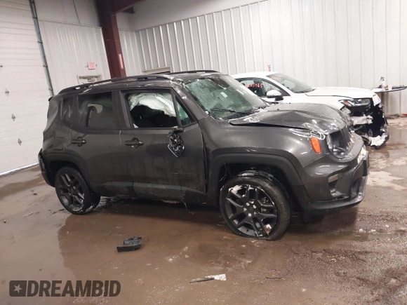2021 Jeep Renegade Latitude with VIN ZACNJDBB1MPM71726, listed as a IAAI auction lot 41607723 with 30,655 mi miles. Bid and sale history available at carsss.com. Image 13.