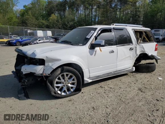 2017 Ford Expedition Max Limited z VIN 1FMJK2AT4HEA21964, wystawiony jako Copart lot #53931065 z przebiegiem 144 869 mil mil oraz Szkoda całkowita • Salvage title. Historia ofert i sprzedaży dostępna na DreamBid. Obrazek 1.