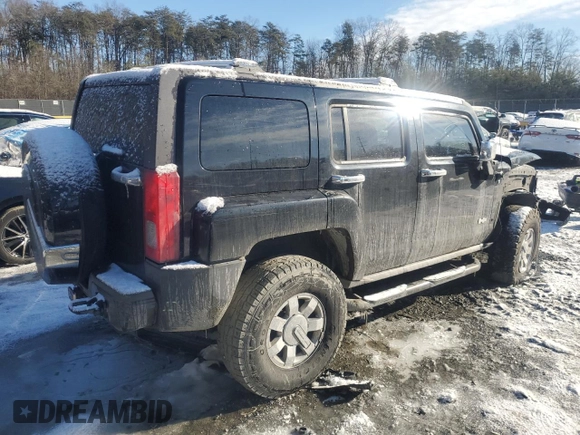 2006 Hummer H3 with VIN 5GTDN136068291174, listed as a Copart auction lot 88027275 with Not Provided miles and Salvage Title. Bid and sale history available at DreamBid. Image 3.