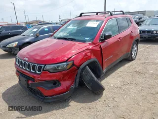 2025 Jeep Compass Latitude с VIN 3C4NJDBN8ST515983, выставлен на аукционе IAAI как лот 42172656 с пробегом 2 836 миль миль и . История ставок и продаж доступна на DreamBid. Изображение 17.