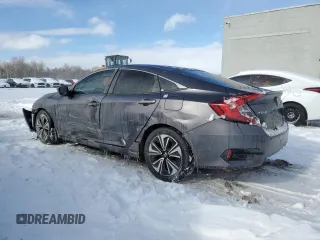2017 Honda Civic Sedan EX-T with VIN 2HGFC1F47HH104561, listed as a Copart auction lot 84658614 with 154,991 mi miles and Salvage Title. Bid and sale history available at carsss.com. Image 2.
